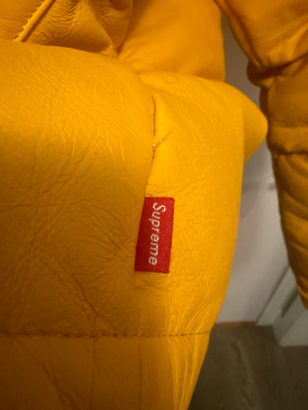 Supreme The North Face Leather Puffer Jacket - photo 3