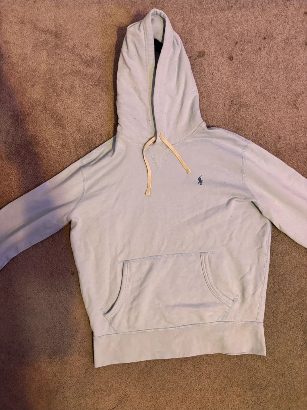 Light Blue Polo Ralph Lauren Hoodie