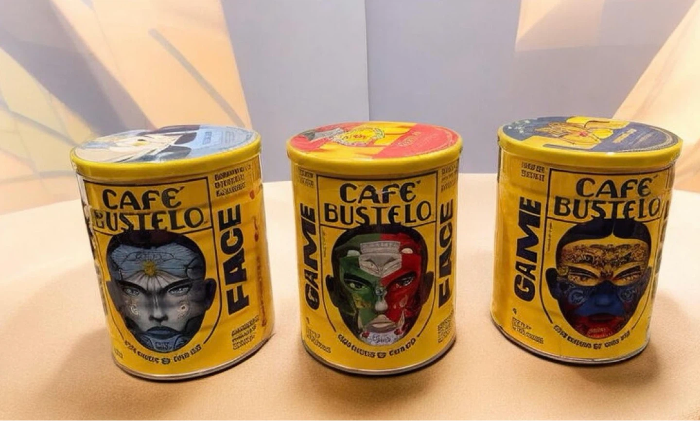 Cafe Bustelo Collectible Coffee Cans