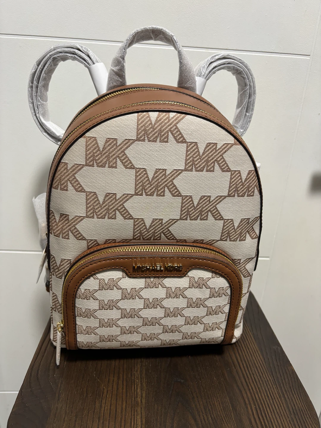Michael Kors Logo Backpack