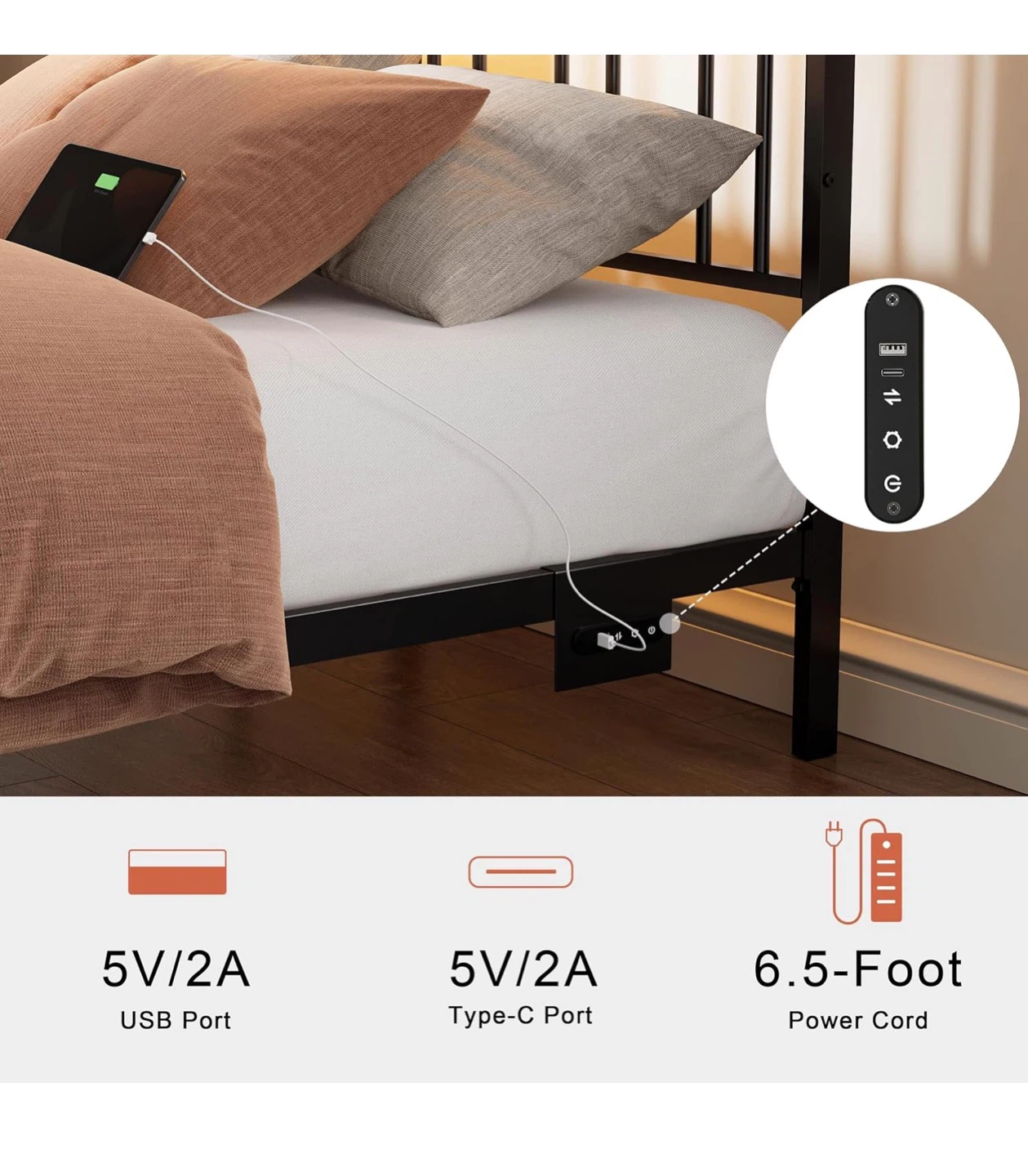 A1 (Full) Mattress with Floating Bed Frame - photo 5