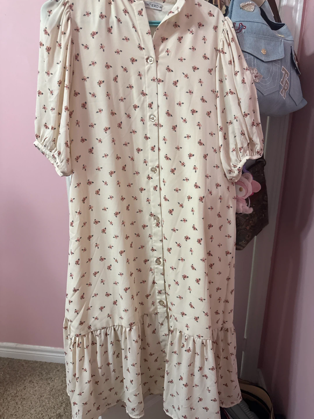 Tierra Del Sol Floral Midi Dress