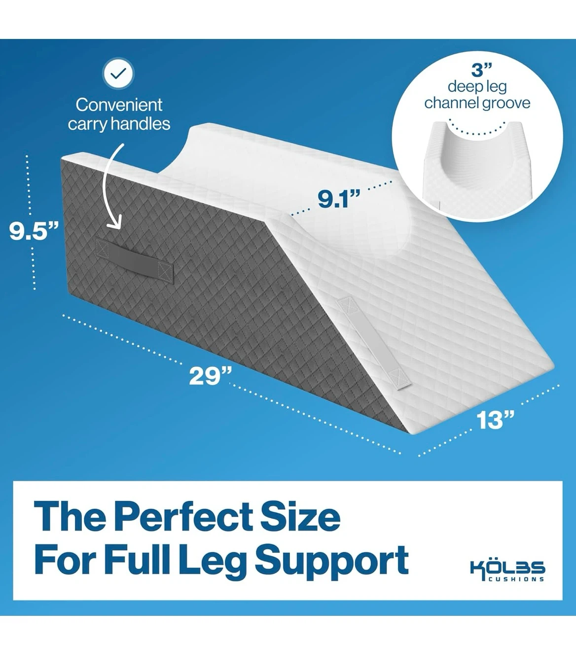 Leg elevation pillow - photo 4