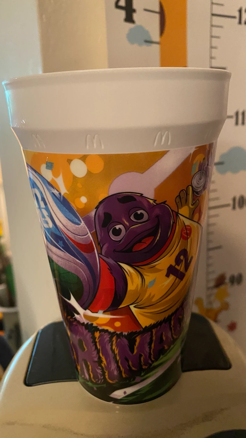 McDonald's Grimace Birthday Cup