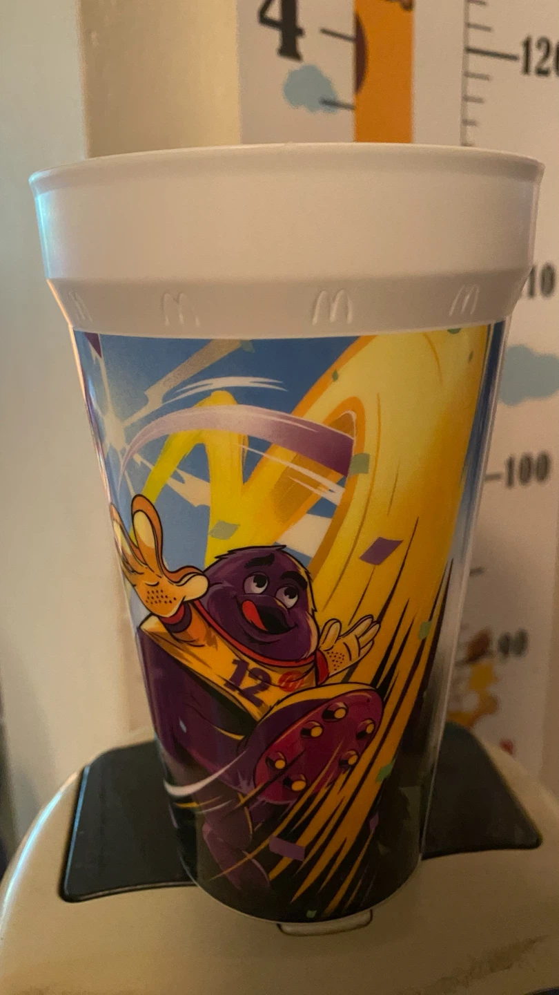 McDonald's Grimace Birthday Cup - photo 2