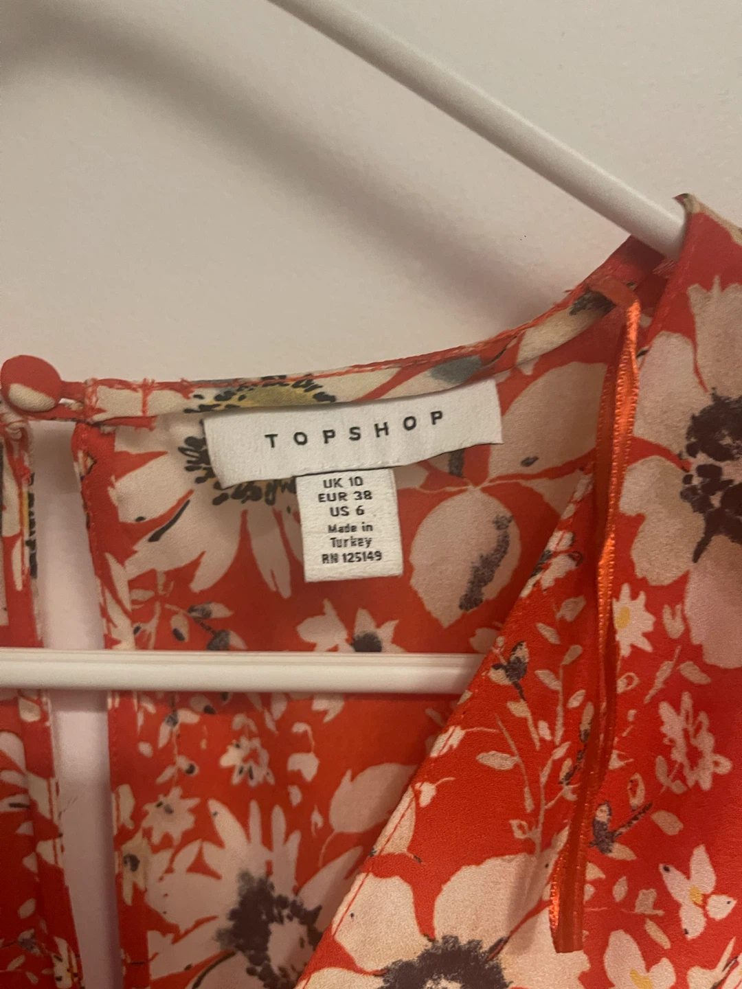 Topshop Floral Print Midi Dress - photo 2