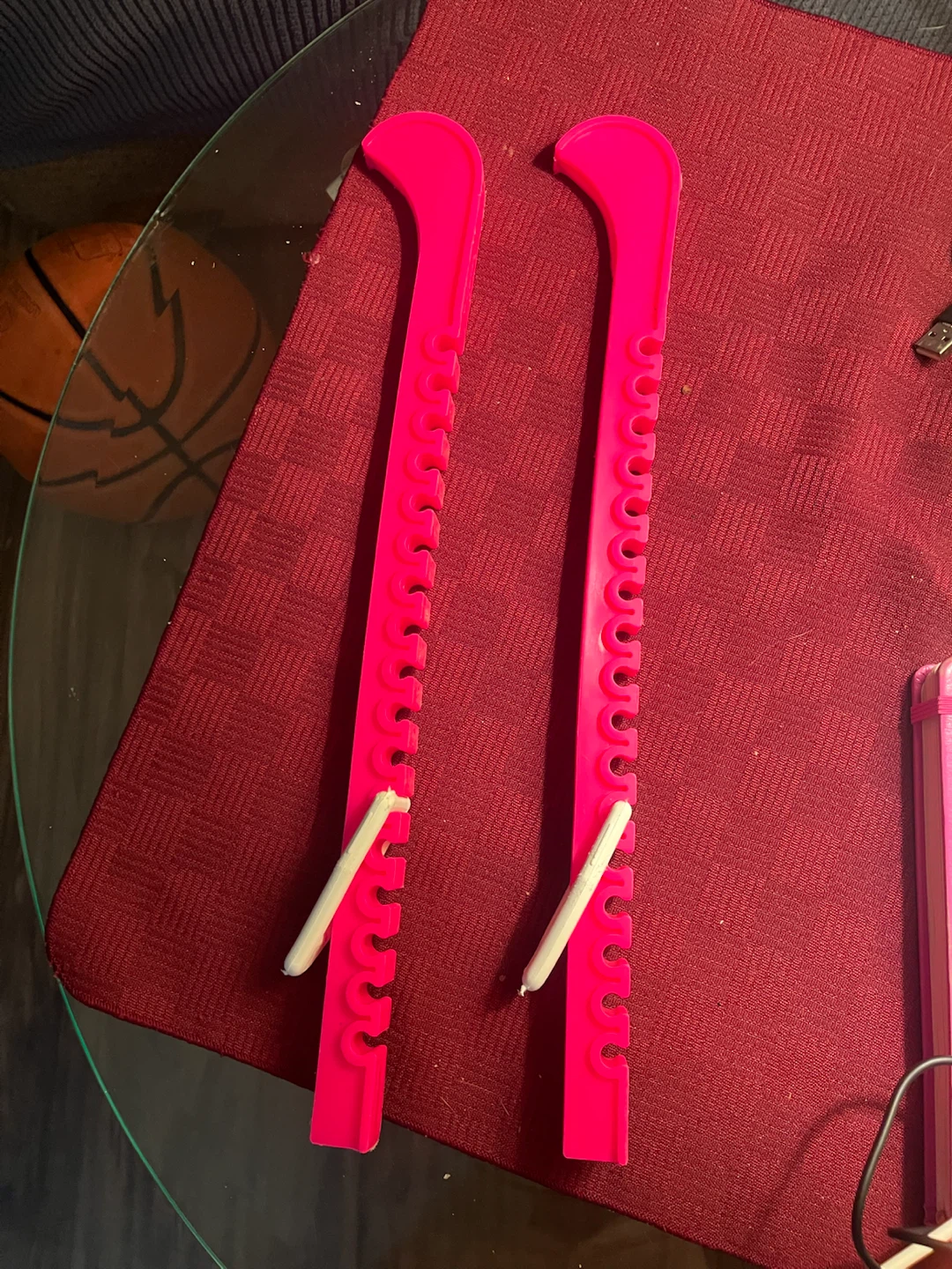 Pink Ice Skate Guards - photo 2