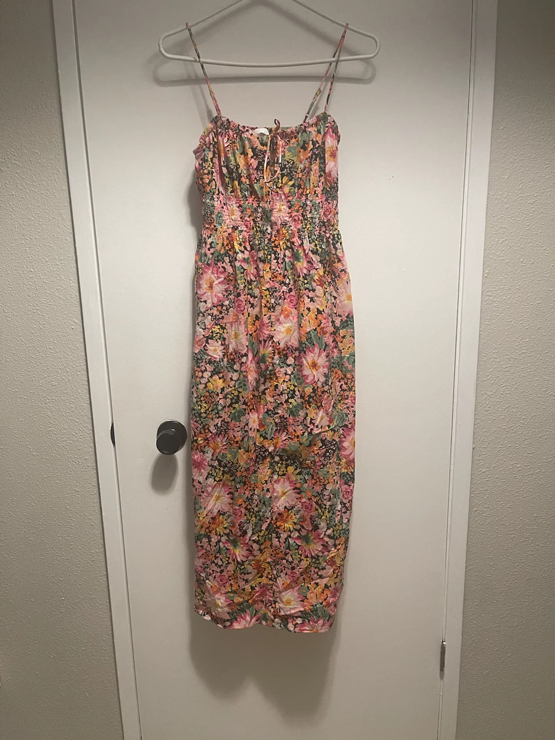 H&M Floral Midi Dress