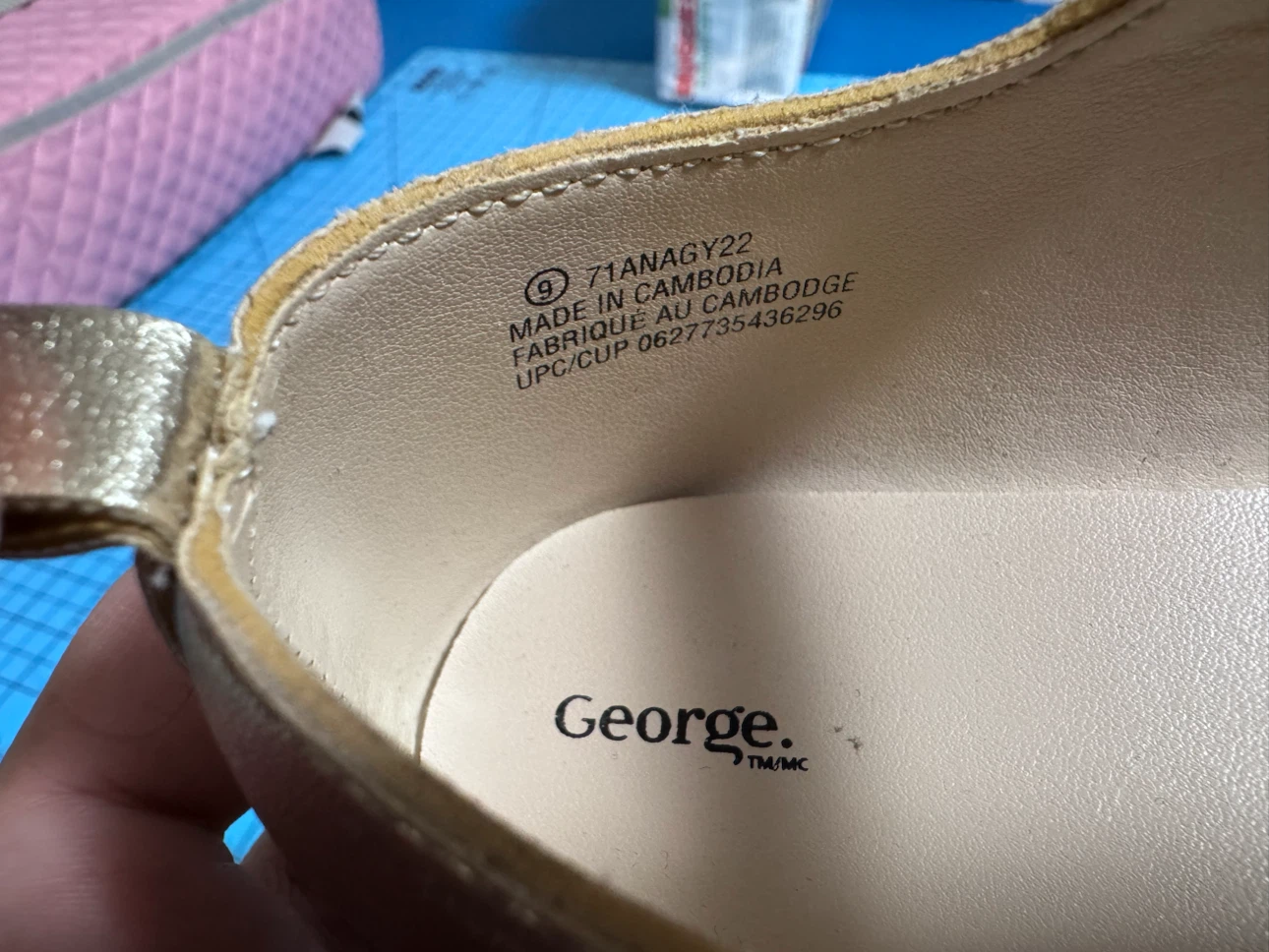 George Mary Jane Shoes Size 9 - photo 3
