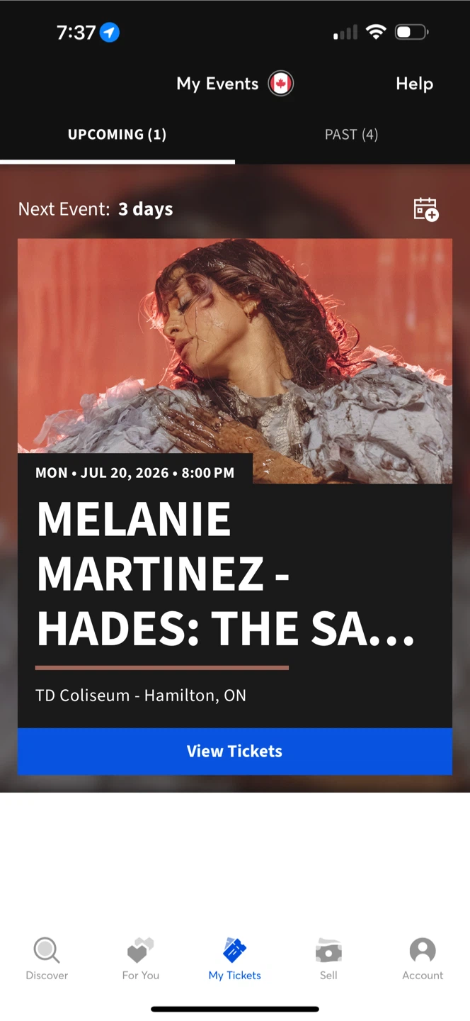 Melanie Martinez ticket need gone asap