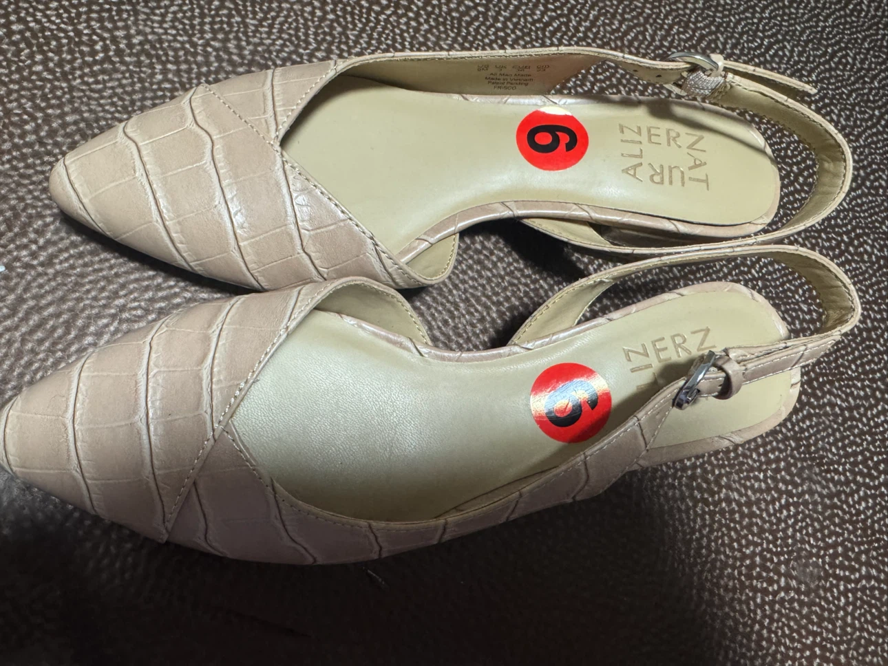 Naturalizer Alia Slingback Heels - Size 6 - photo 2