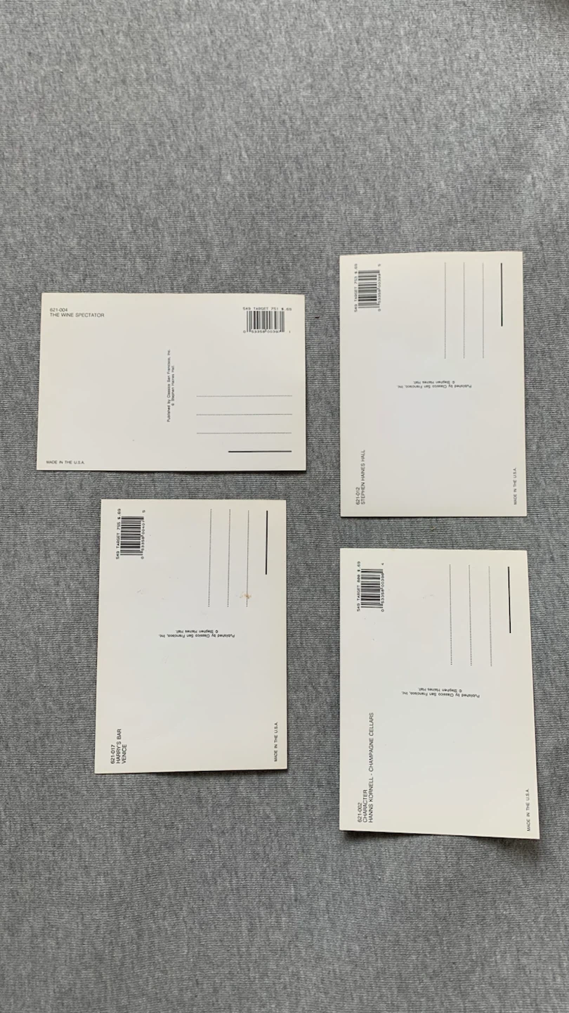 Set of 4 Art Deco Postcards - by Stephen Haines Hall - photo 2