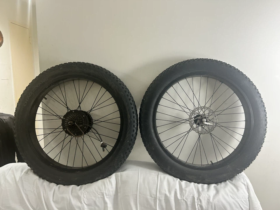 Ebike rim and tires 🛞 26X4.0 - photo 2