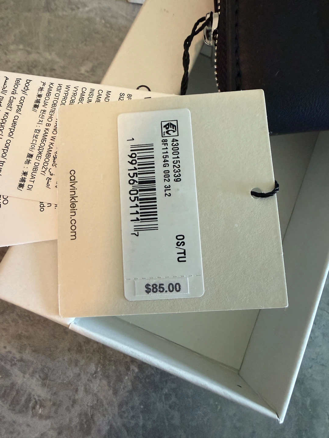 Calvin Klein Zippered Pouch - photo 2