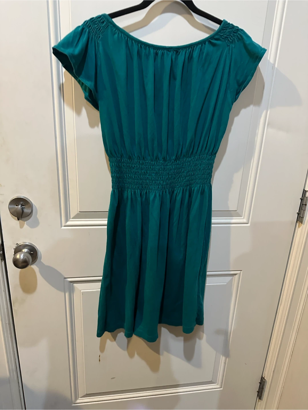Hurley Teal Ruched Smocked Dress - photo 2