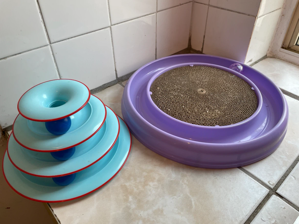 Cat Ball Track Toys