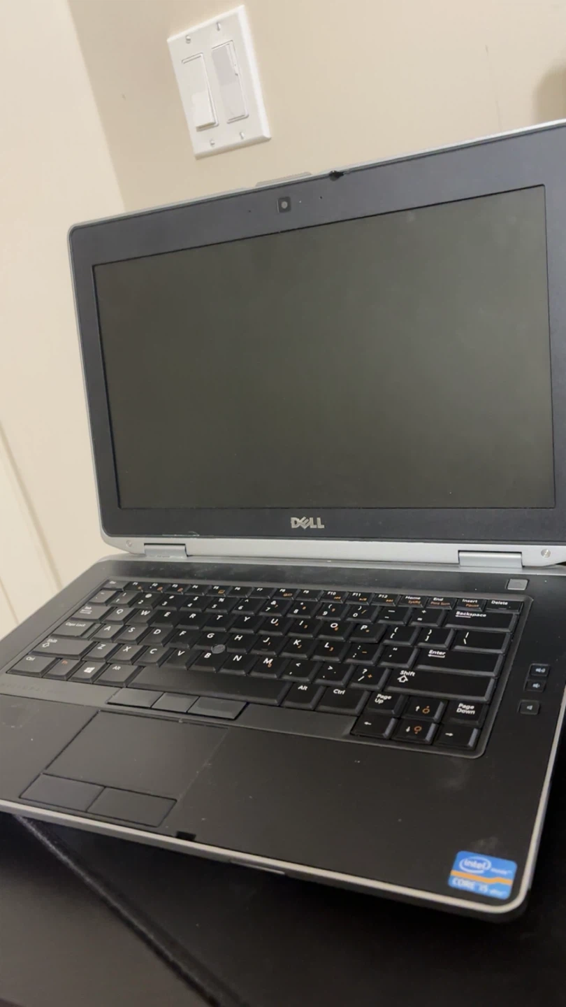 Dell Latitude Laptop with Power Adapter - photo 2