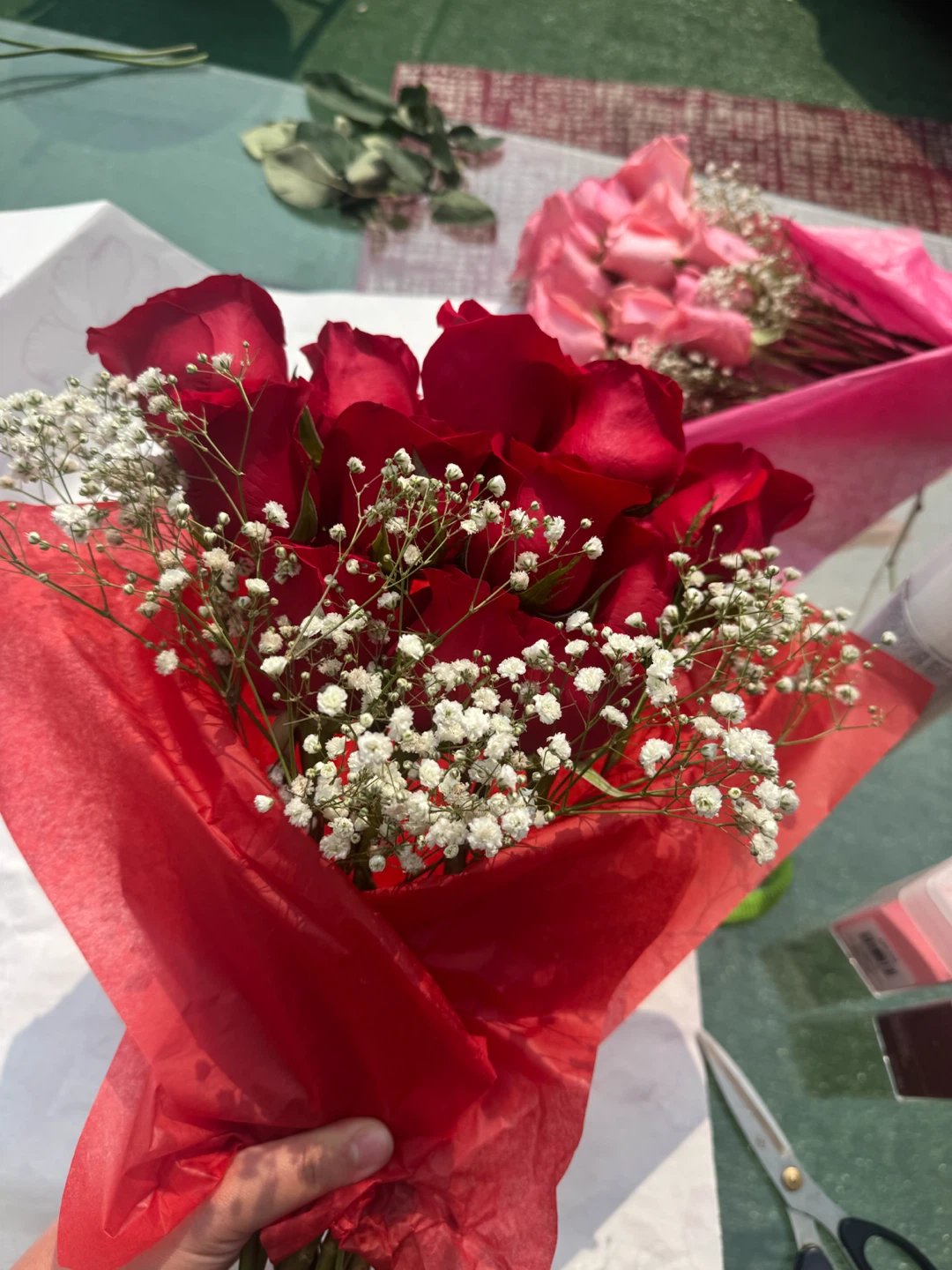 Dozen Red Roses Bouquet