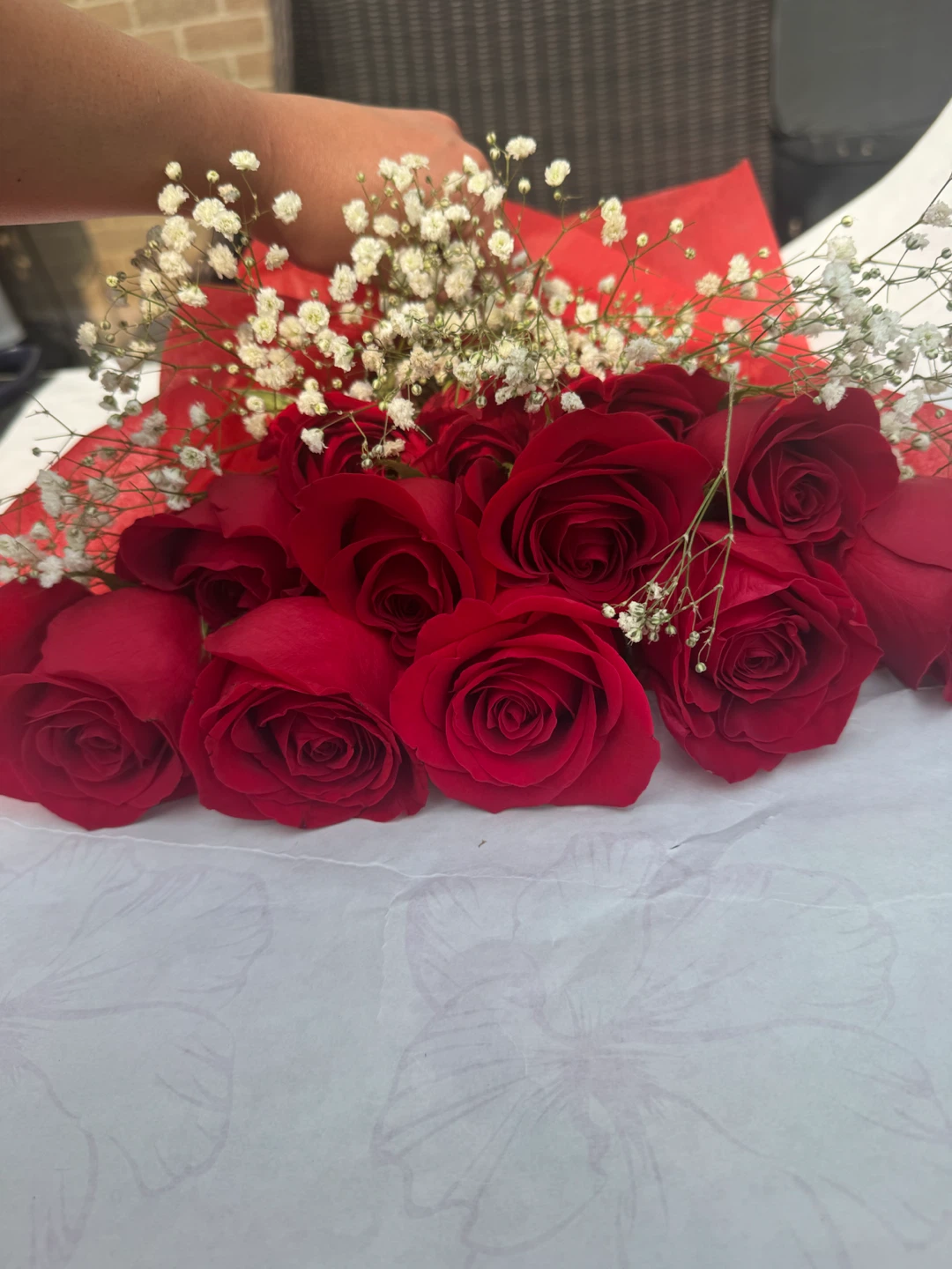 Dozen Red Roses Bouquet - photo 5