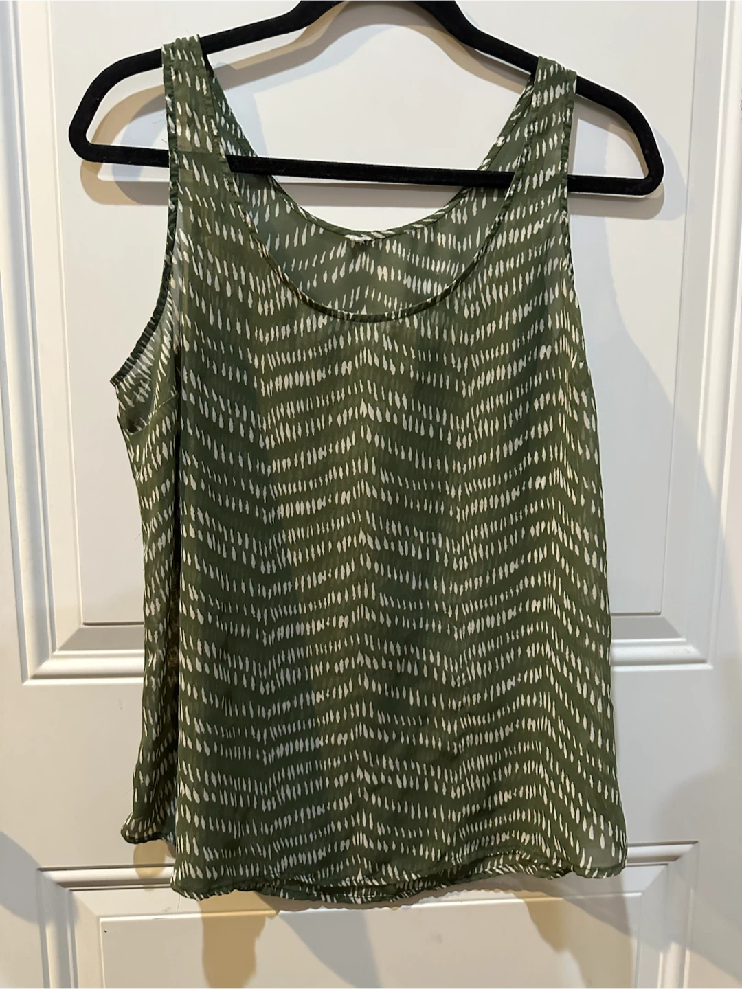 Women's Green Tank Top