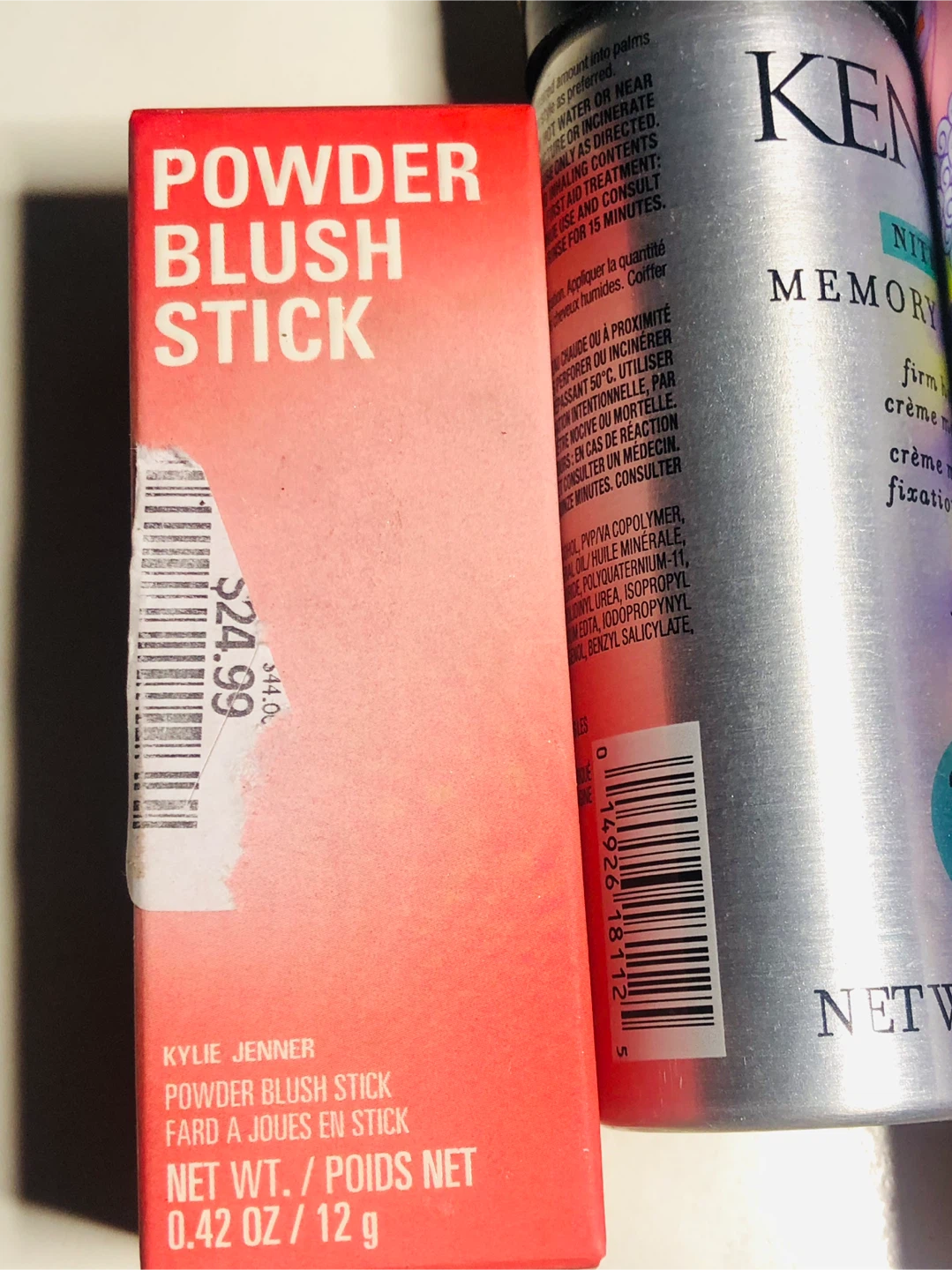 Lott: Kylie Jenner Blush, Amika Hairspray etc Crème Mousse - photo 2
