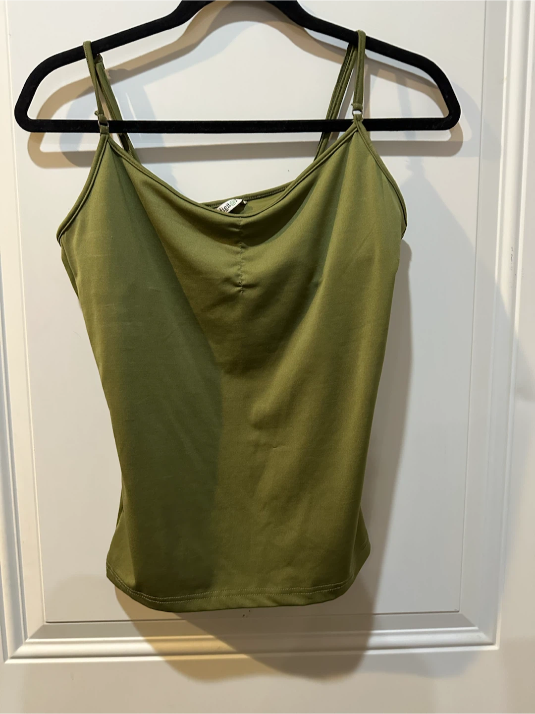 Digit@l Cami Top - Olive Green