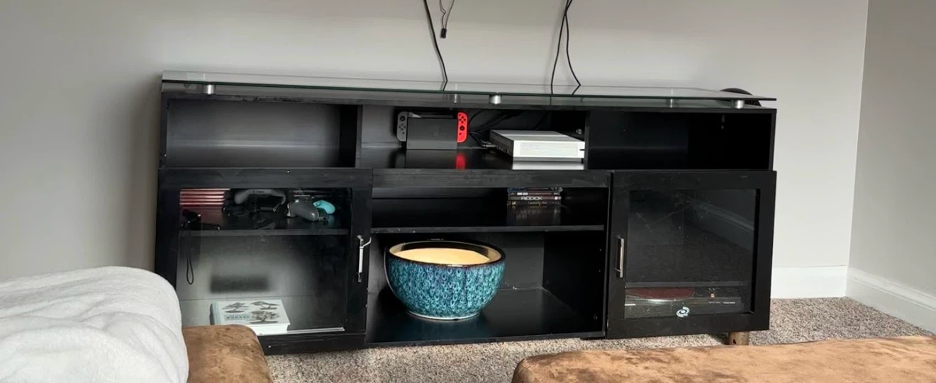 Black Entertainment Unit (TV Stand)
