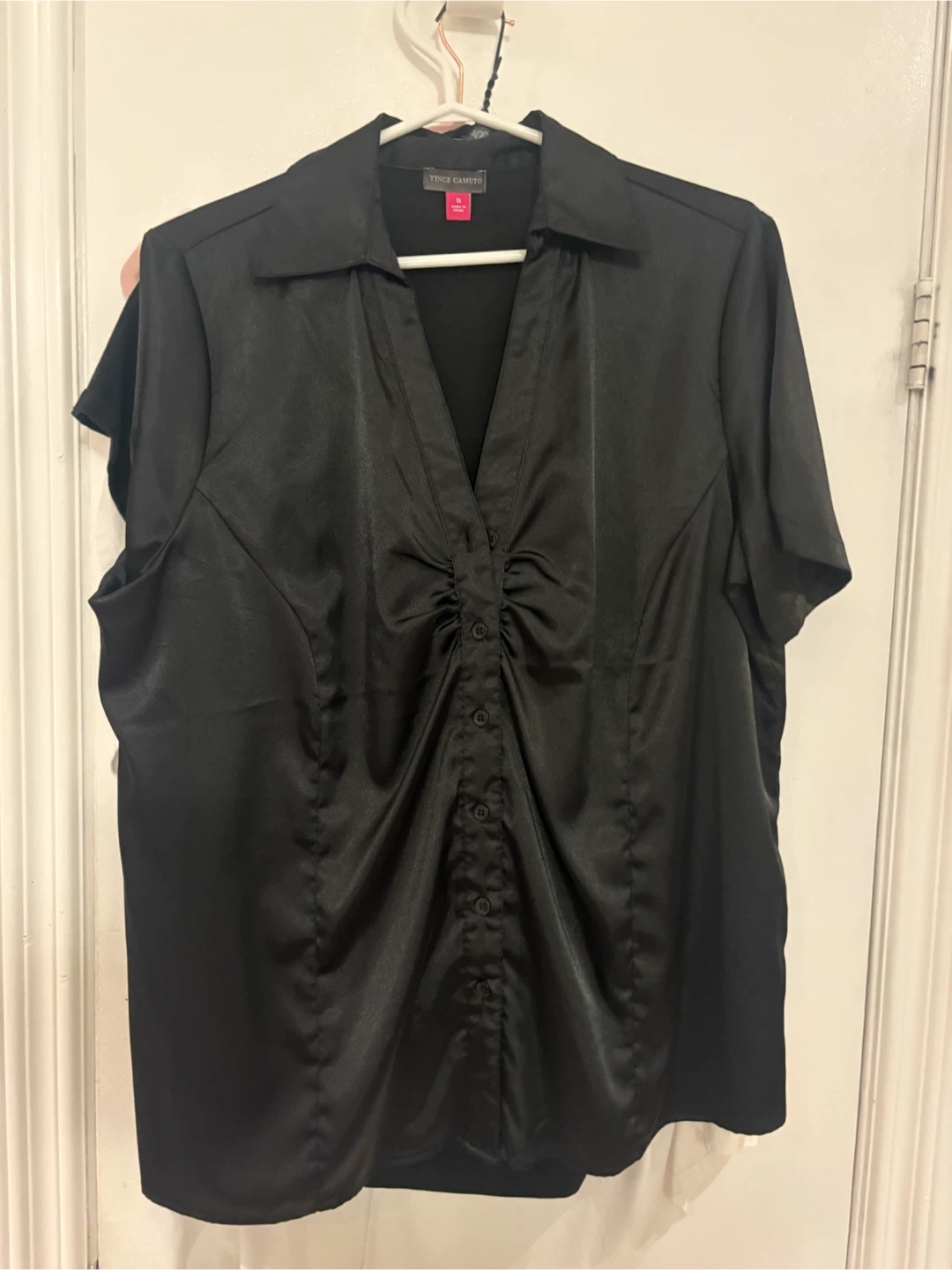 Vince Camuto Black Blouse 1X
