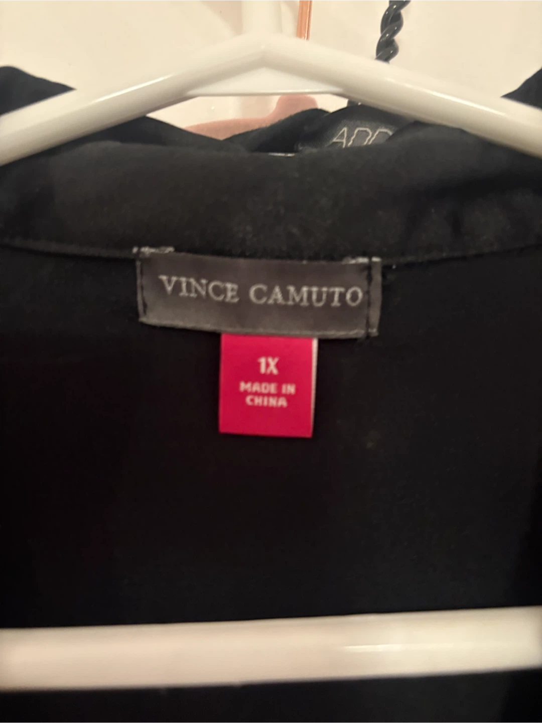 Vince Camuto Black Blouse 1X - photo 2