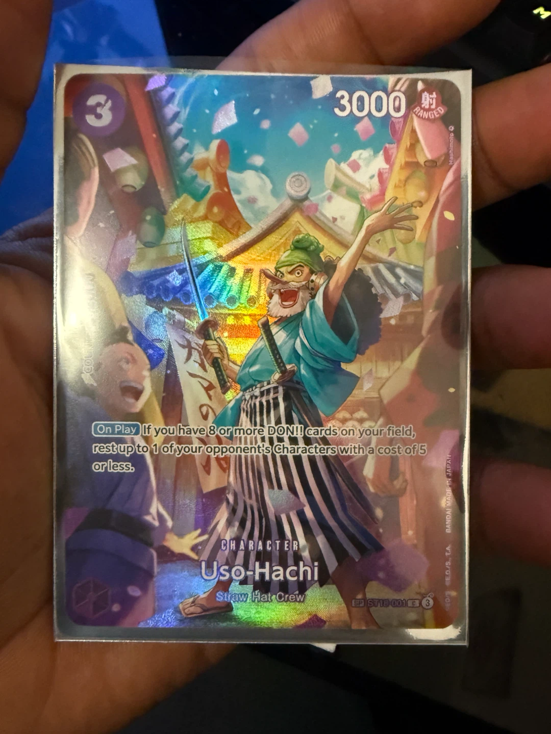 One Piece Card Game Uso-Hachi Character Card