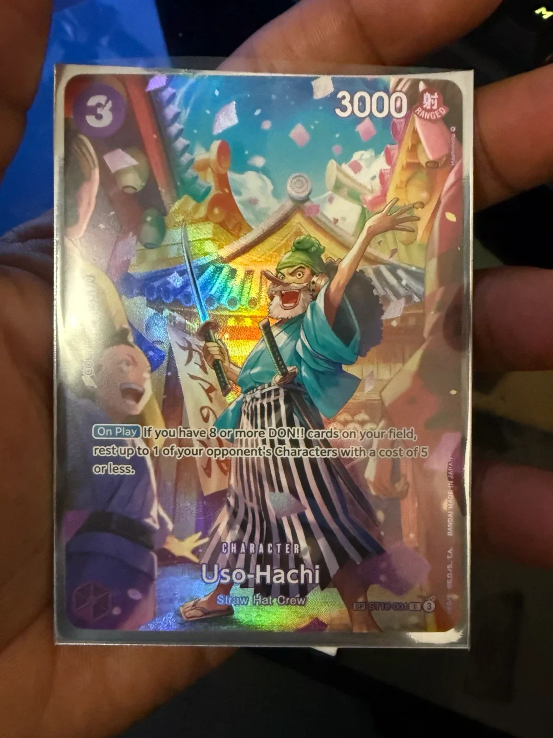 One Piece Card Game Uso-Hachi Character Card