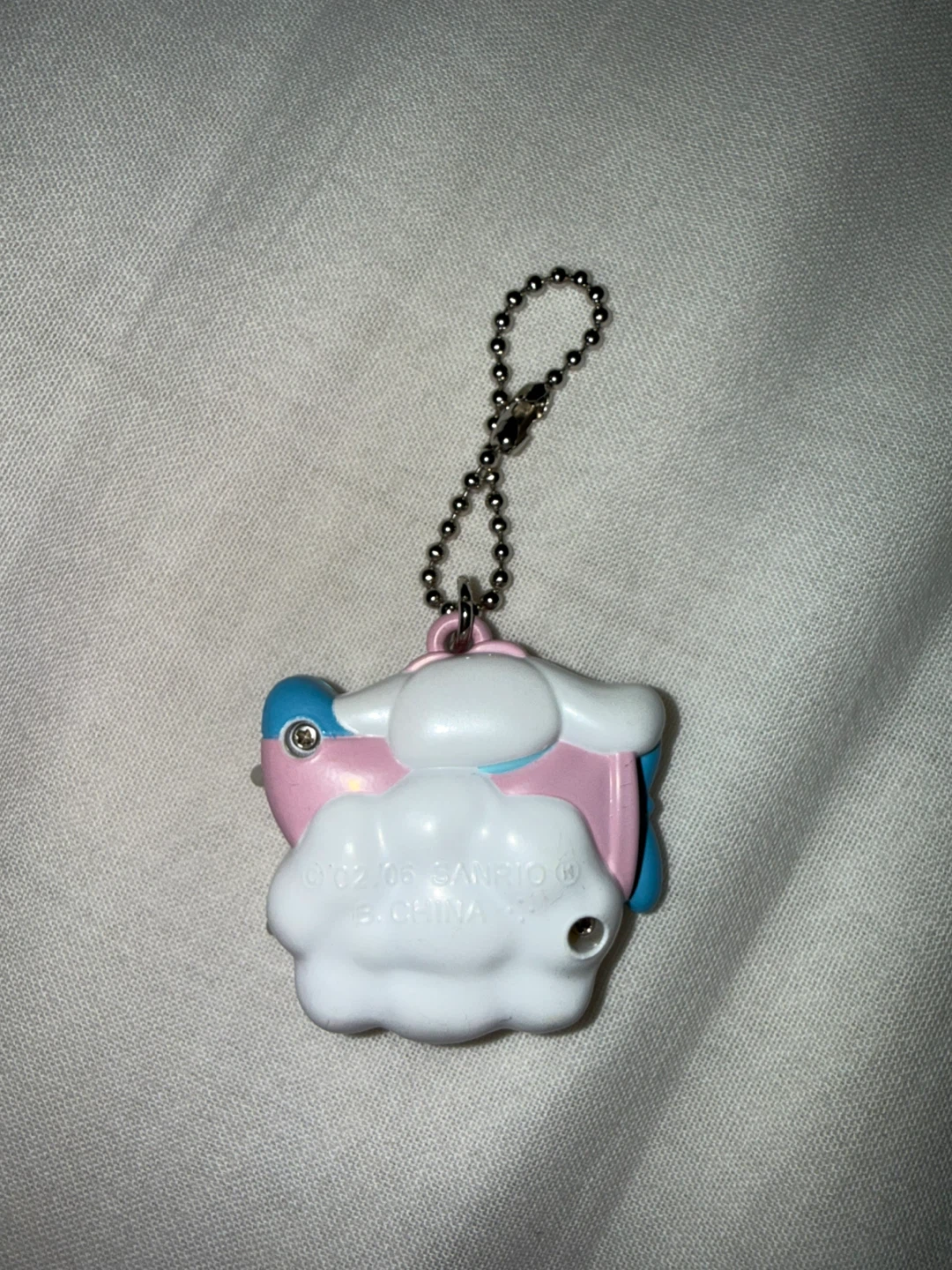 Vintage rare Cinnamoroll watch swing gashapon keychain - photo 3