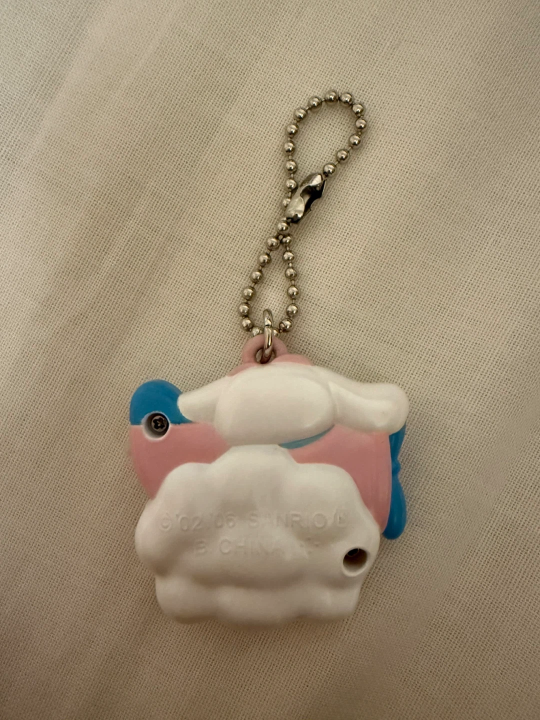 Vintage rare Cinnamoroll watch swing gashapon keychain - photo 2