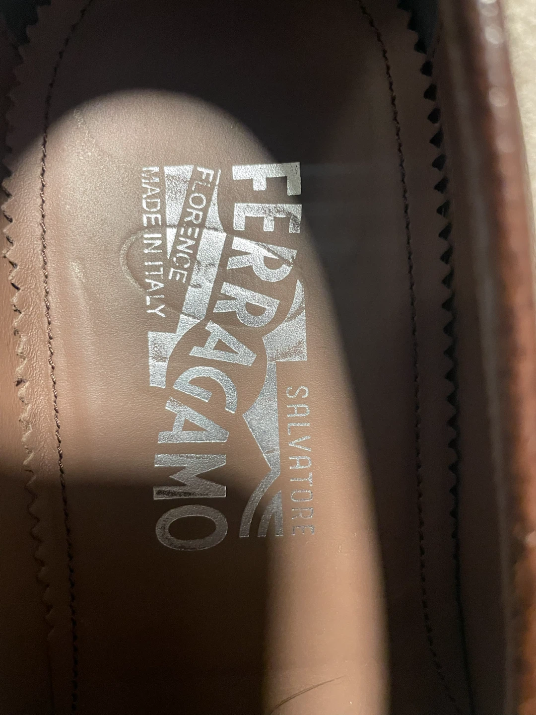 Salvatore Ferragamo Gancini Loafers - Brown