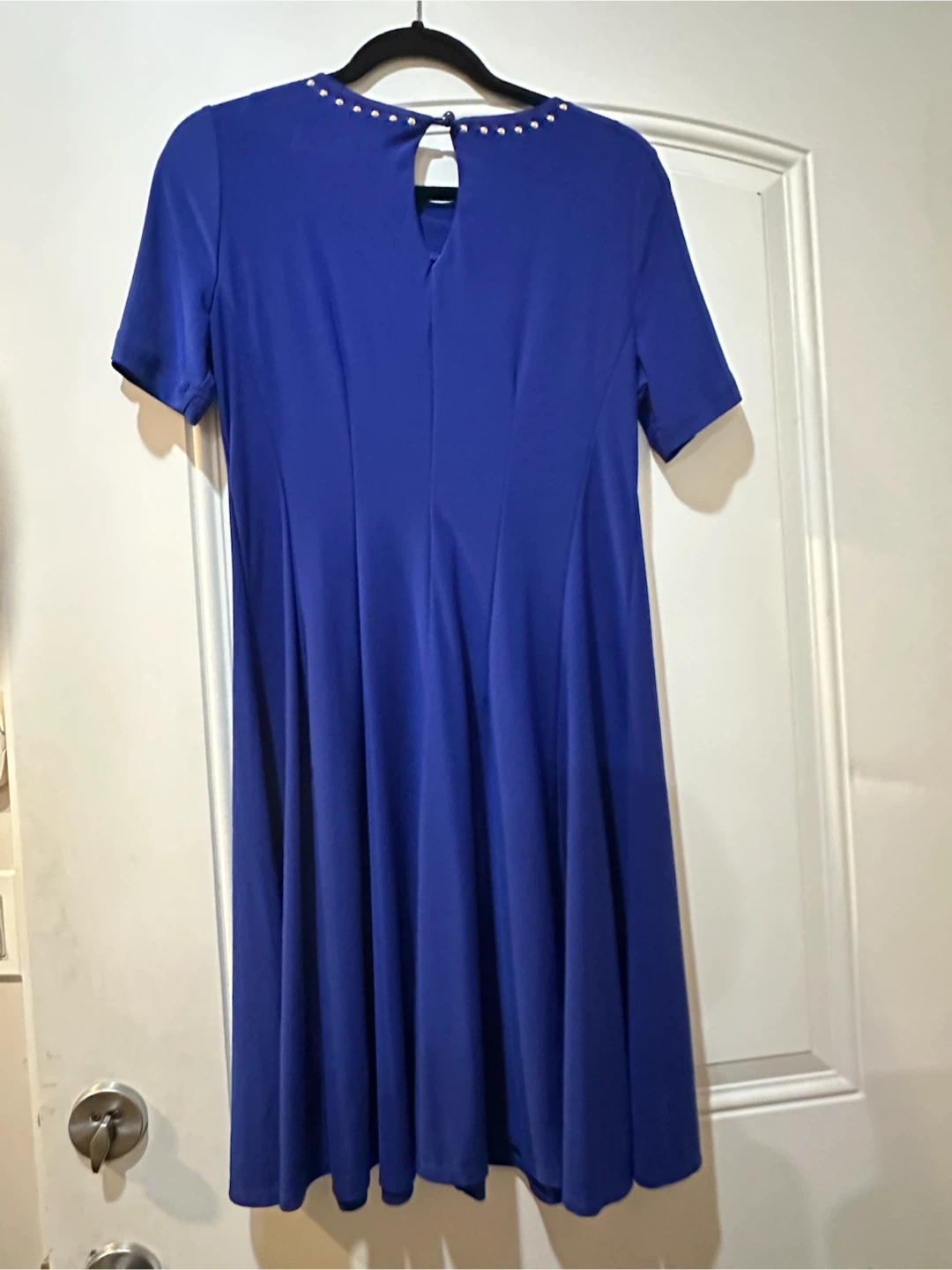Emma & Michele Blue Dress with Stud Detail - Size M - photo 3
