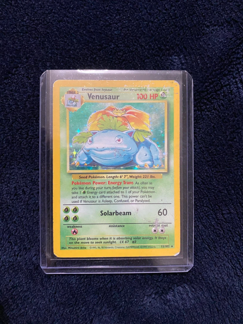 Venusaur (Holo) • Pokémon Base Set (Unlimited) *** - photo 4