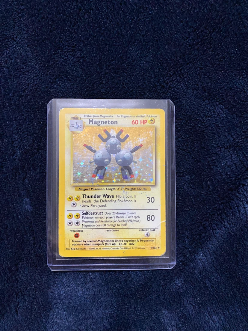 Magneton (Holo) • Pokémon Base Set (Unlimited) *** - photo 4