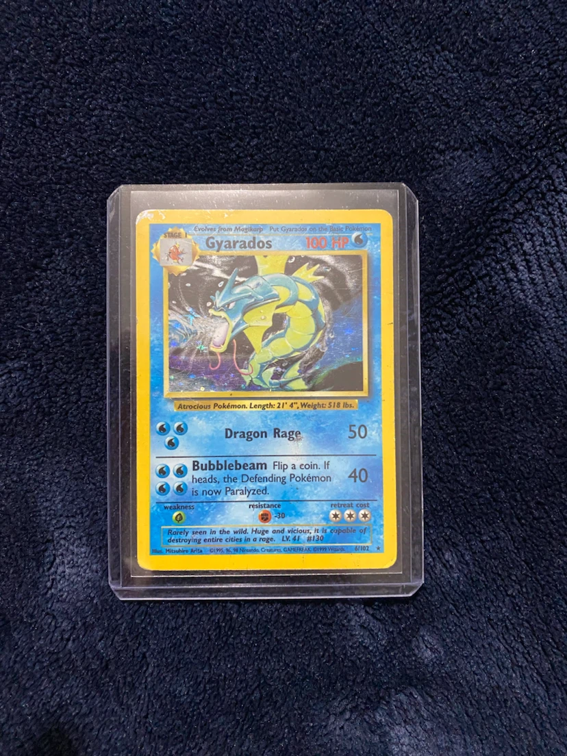 Gyarados (Holo) • Pokémon Base Set (Unlimited) *** - photo 4