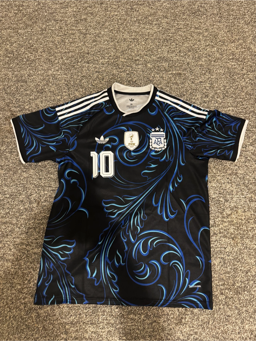 Adidas Messi 10 Argentina Football Jersey 2XL - photo 3