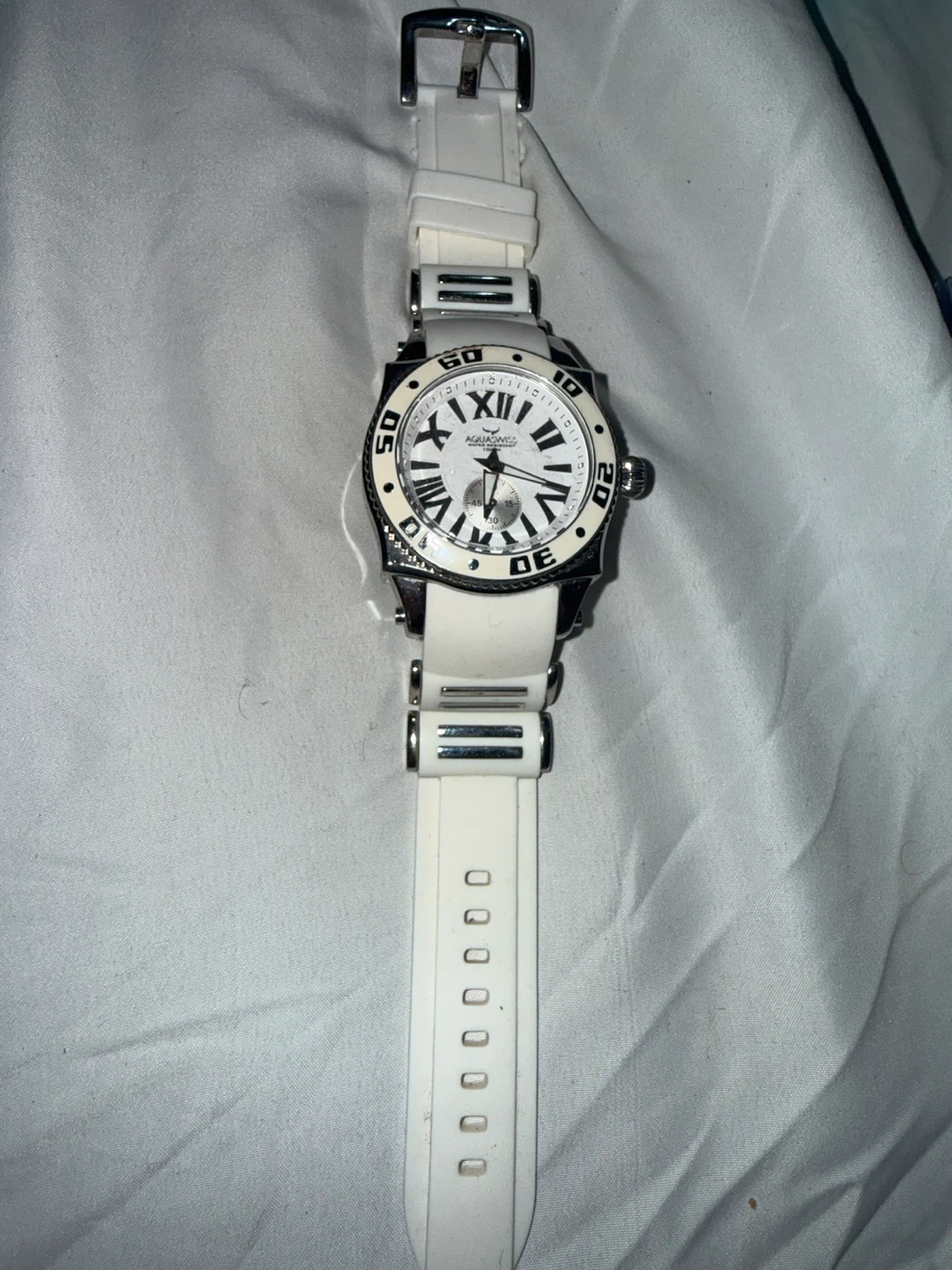 AquaSwiss SWISSport White Watch - photo 2