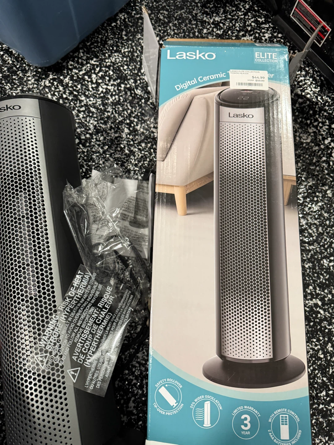 Lasko Digital Ceramic Heater - photo 2