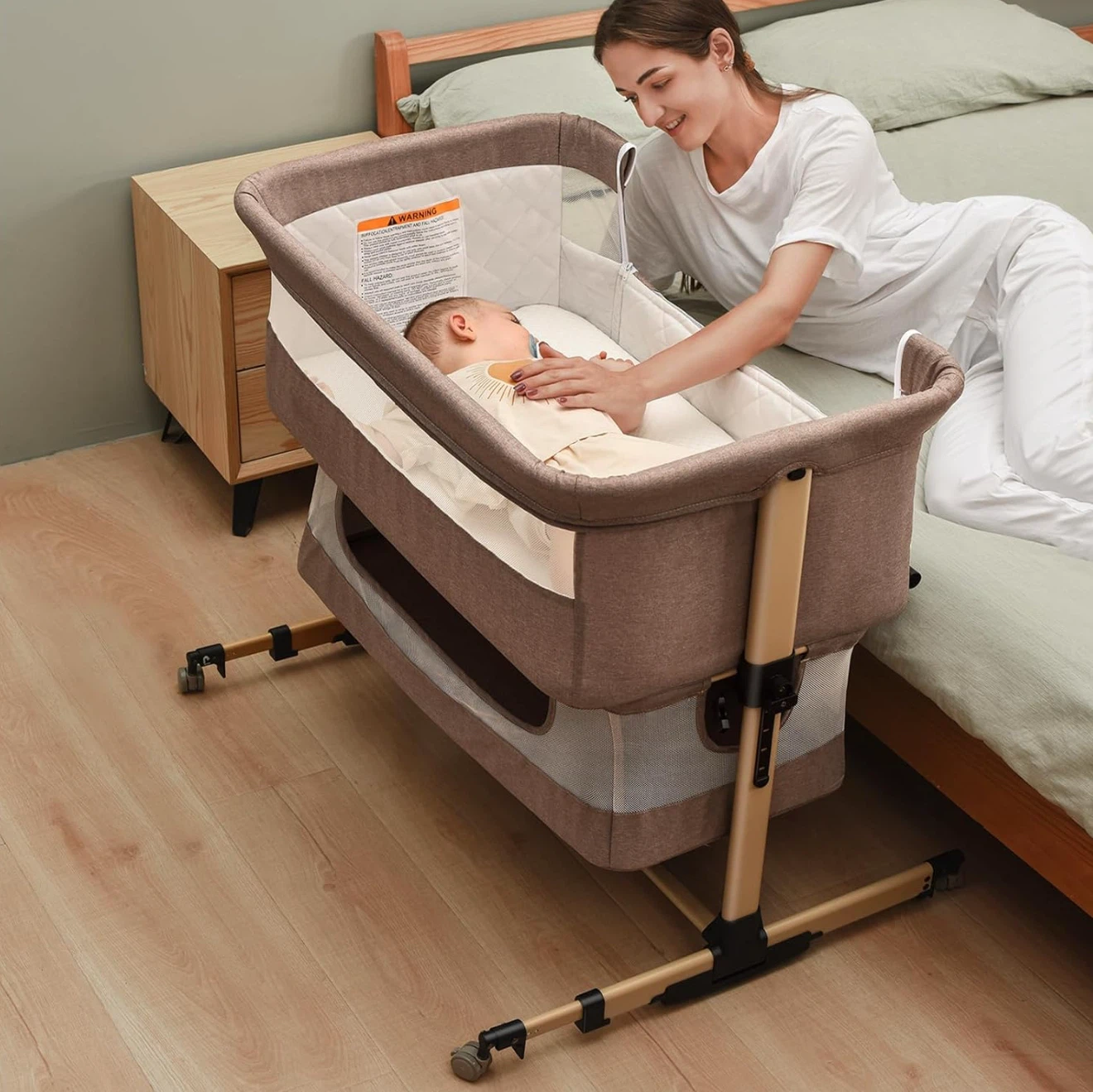 Baby Bassinet Bedside Sleeper - photo 4