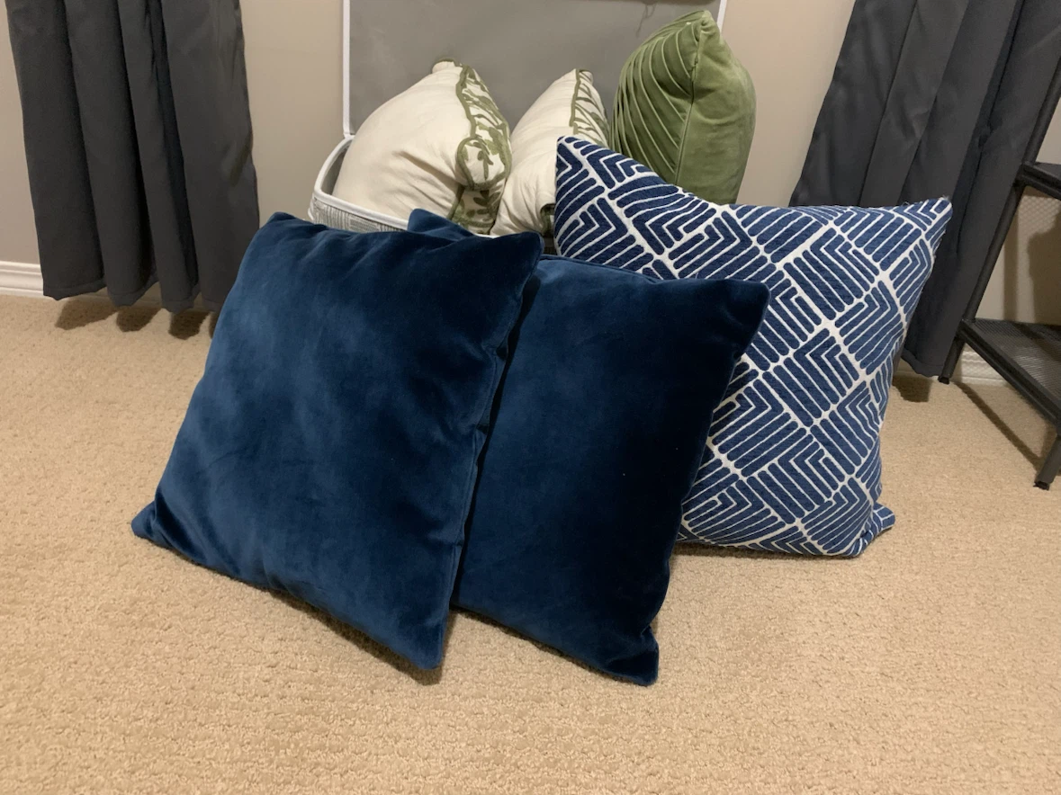 Decorative Throw Pillows - Set of 6
