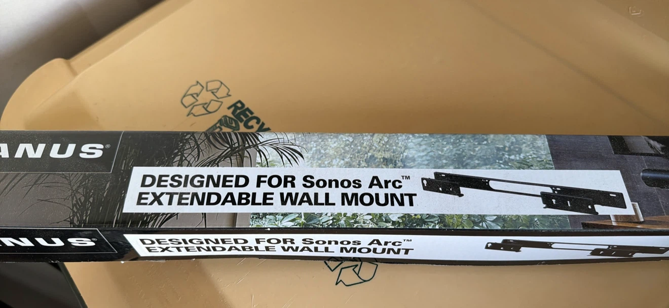 Sanus Extendable Wall Mount for Sonos Arc