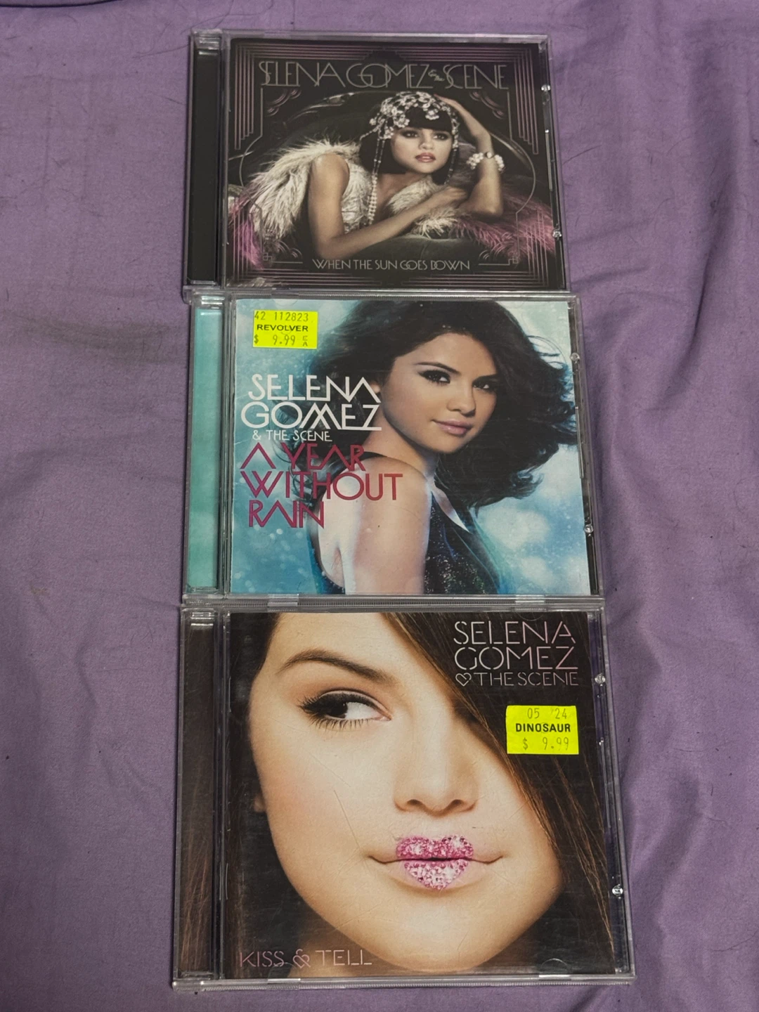 3 Selena Gomez Cd's