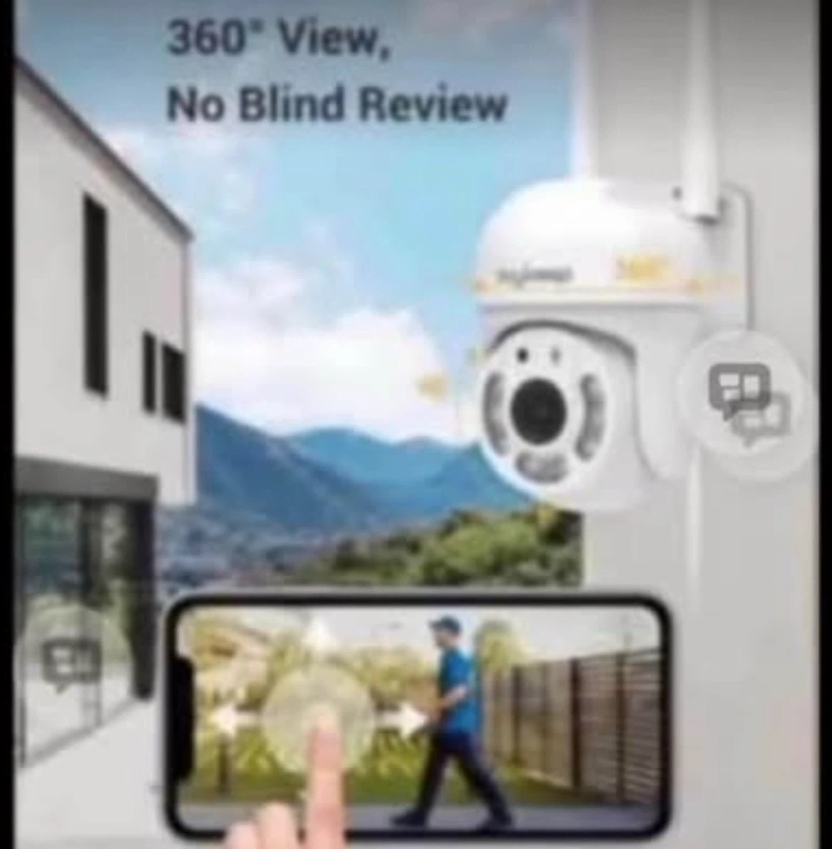 Boayleep Security Camera with Two-Way Audio