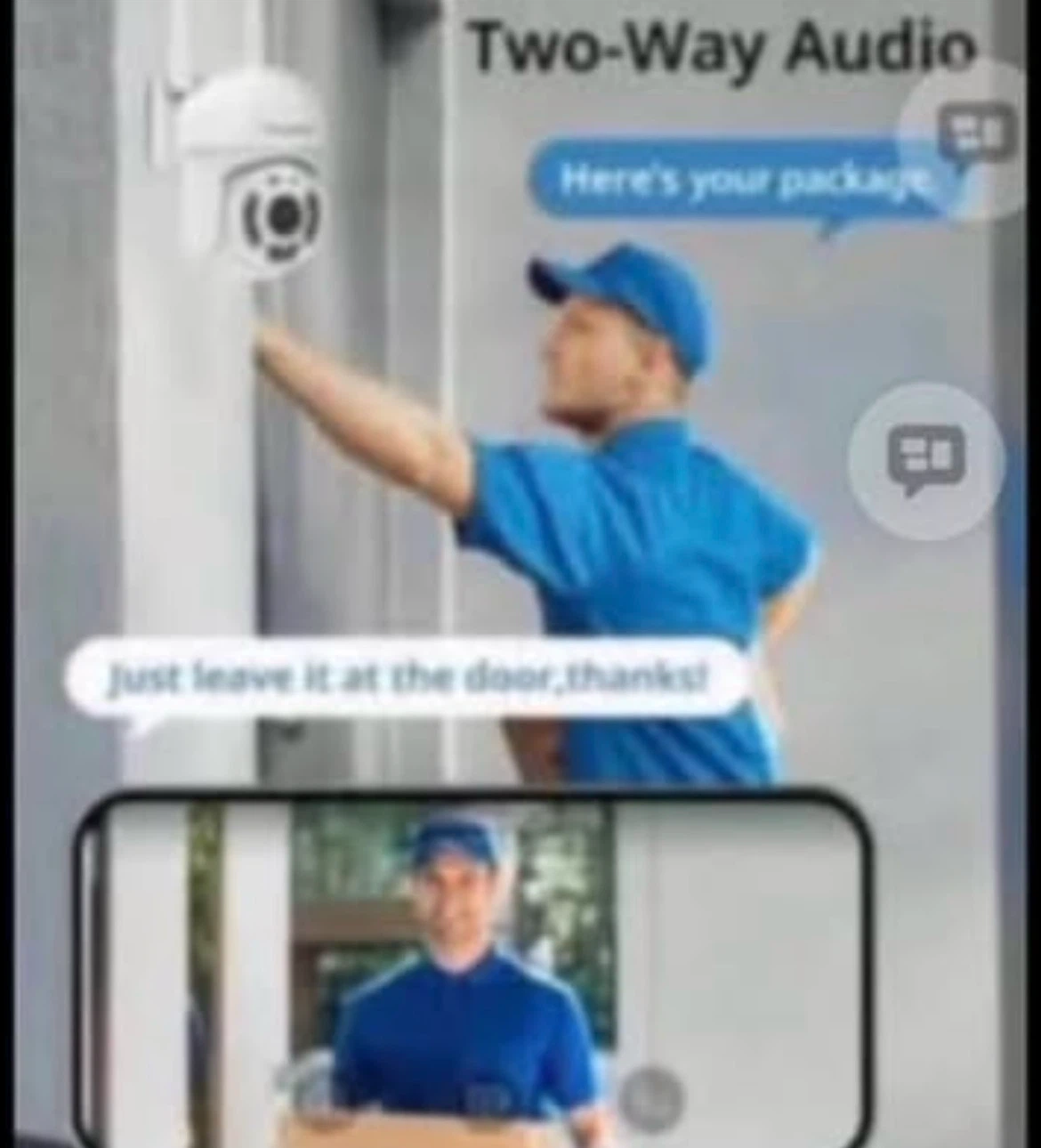 Boayleep Security Camera with Two-Way Audio - photo 5
