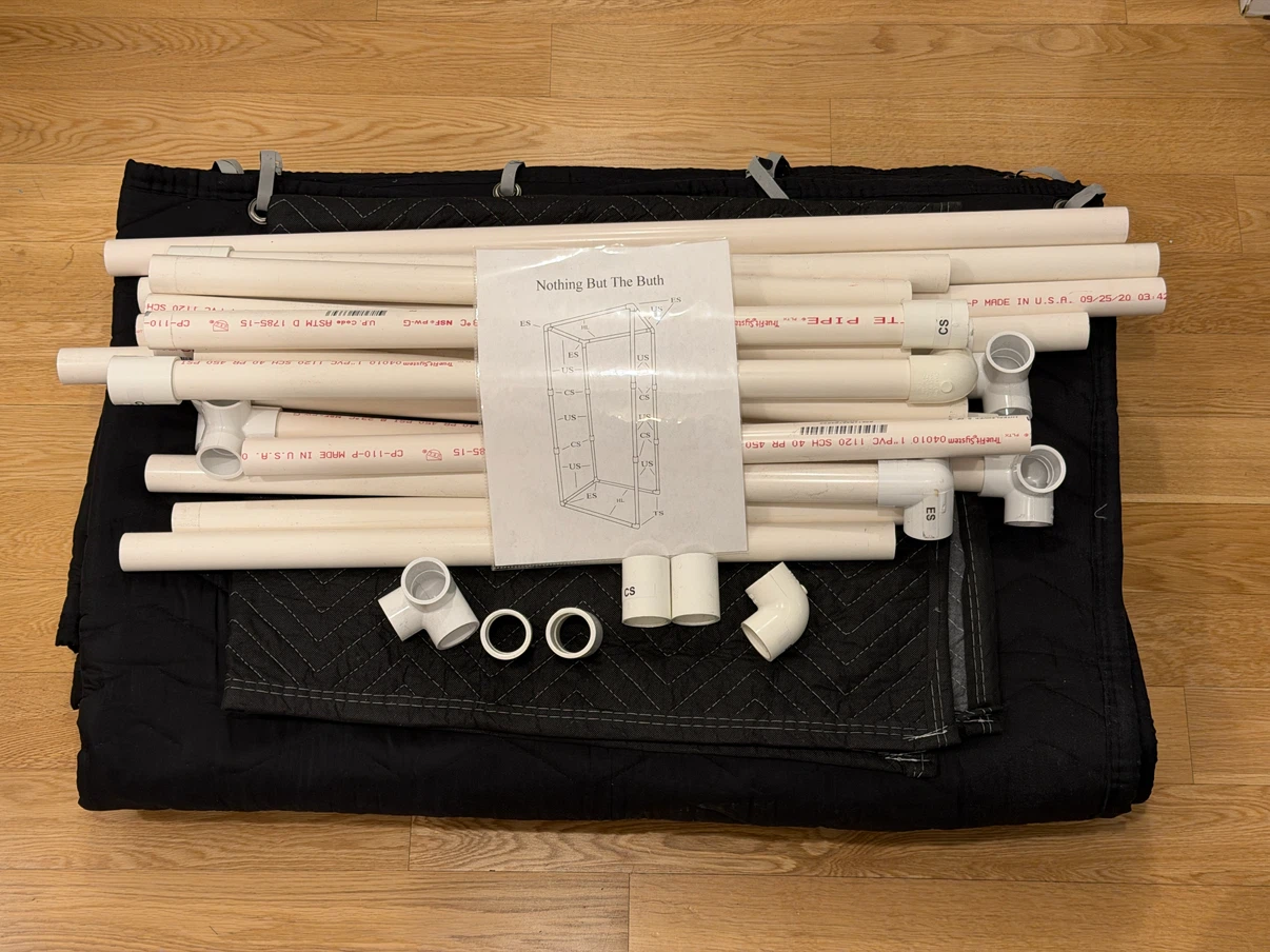 Acoustic Vocal Booth PVC Frame Kit