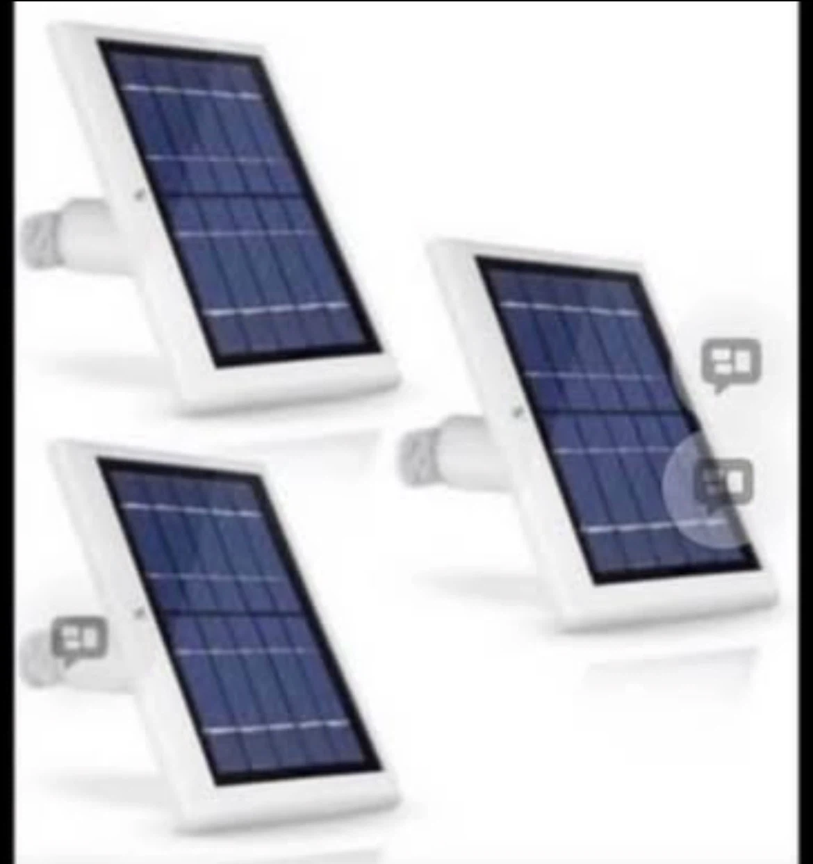 3 Wasserstein Solar Panel for Ring Cameras