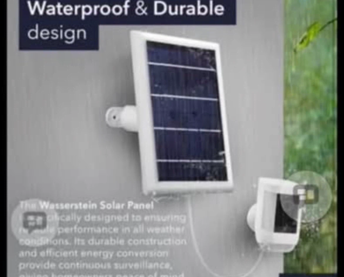 3 Wasserstein Solar Panel for Ring Cameras - photo 2